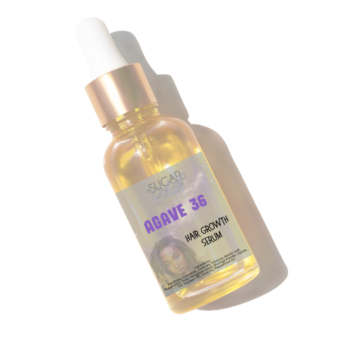 Agave 36 Hair Growth Serum Oil / Elixir w/Nettle Leaf + Rosemary (Nut Free)
