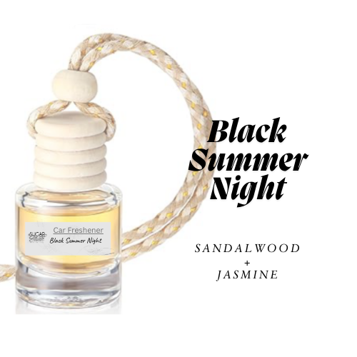 Black Summer Night Car Diffuser
