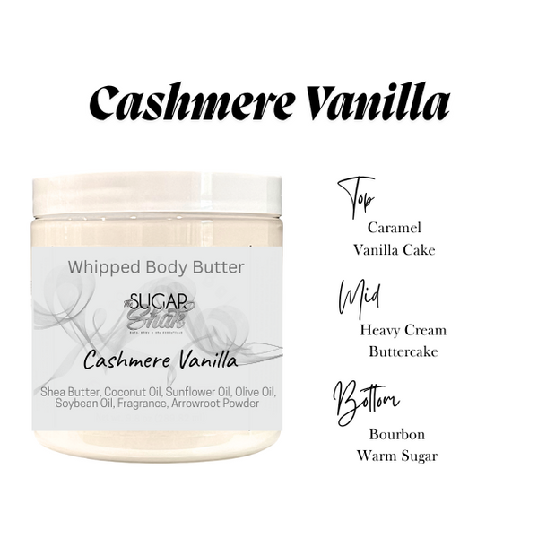 Cashmere Vanilla Whipped Body Butter