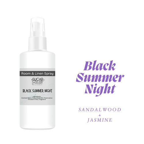 Black Summer Night Room & Linen Spray