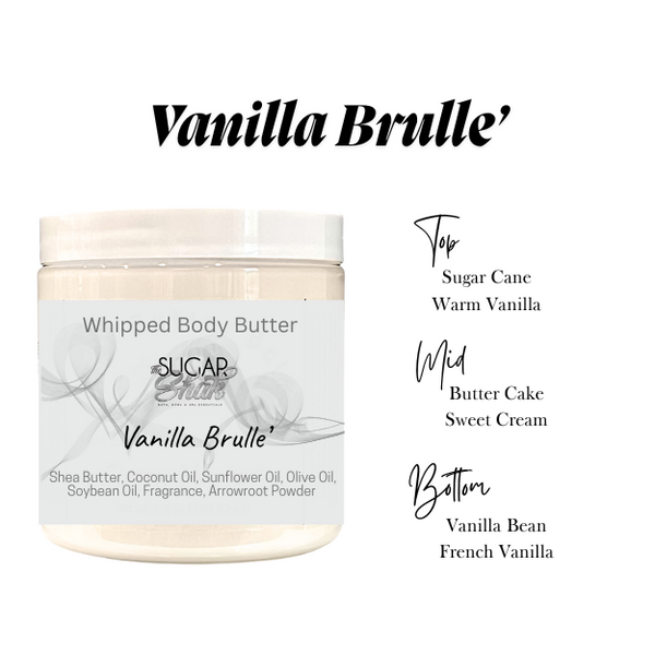 Vanilla Brulle' Whipped Body Butter