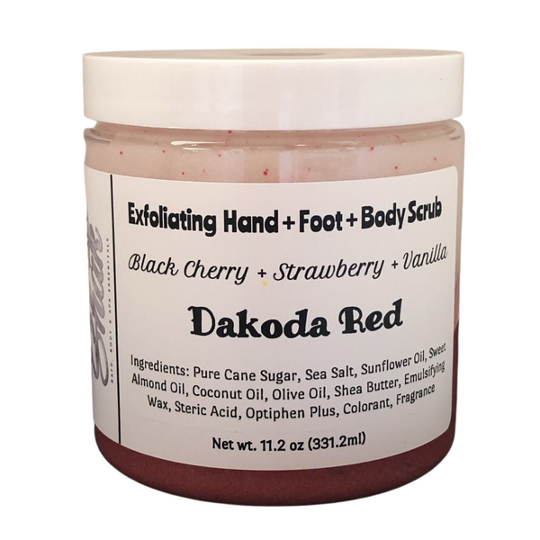Dakoda Red Hand / Foot / Body Scrub