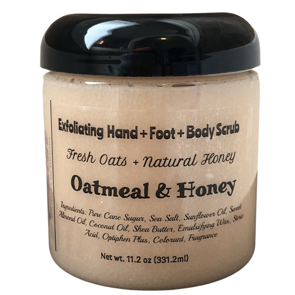Oatmeal & Honey Hand / Foot / Body Scrub