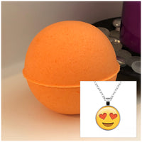 Emoji Necklace Surprise Bath Bomb