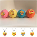 Emoji Necklace Surprise Bath Bomb