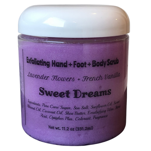 Sweet Dreams Hand / Foot / Body Scrub