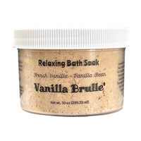 Vanilla Brulle' Bath Salt / Soak
