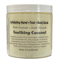 Soothing Coconut Hand / Foot / Body Scrub