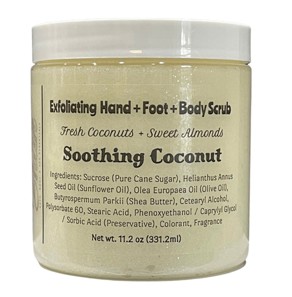 Soothing Coconut Hand / Foot / Body Scrub